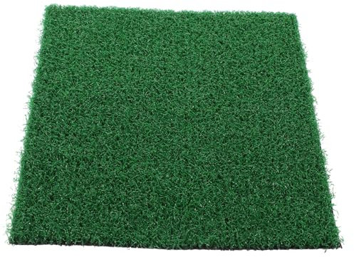 PRETYZOOM 2pcs Artificial Turf for Garden Turtle Basking Platform Simulation Grass Decorations