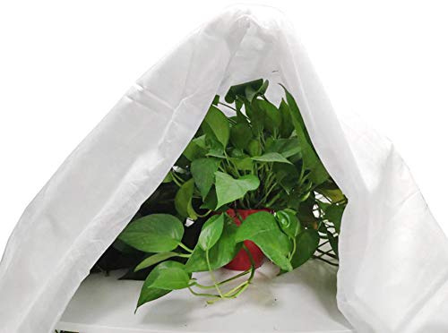 Pflanzen-Frostschutzhüllen, Gartenvlies-Frostschutz, Gartenvlies for Pflanzen, Winter-Pflanzen-Frostschutzhülle, wiederverwendbare Pflanzen-Winterschutz-Frostschutzjacke for Sträucher und Bäume, schüt