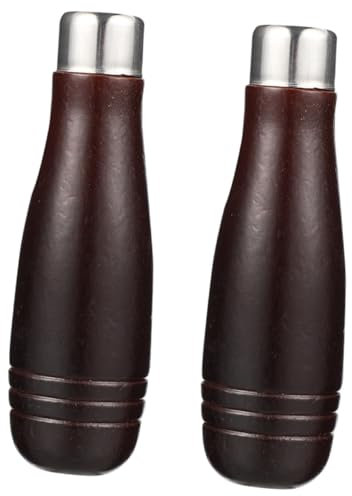 BESTonZON 2St Dateihandle tatsächl control Handbohrergriff Handhabung Schraubendrehergriff holzfeilengriff ersatz Griff des werkzeug runden handhaben Holzgriff Karteikarte Nadelfeile