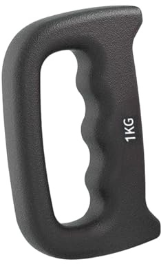 Pegciuho Handgewicht Boxhantel, Ergonomischer, Rutschfester Griff, Hantel, Handgewicht Zum Laufen, MMA, Gymnastik, Gehen, 1 KG