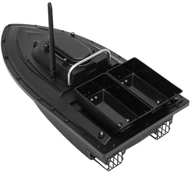 Estabeter 300 m RC foderbåt betesbåt 1,8 kg lastning fiskebetesbåt med 2 Hoppers fjärrkontroll badboat nattfiske båt byggsats