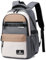 Amythe Schulrucksack Teenager Jungen, 2025 Rucksack Schule Oberstufe Gymnasium Schulranzen Wasserabweisend für 15.6 Laptop, Schultasche Casual-Khaki