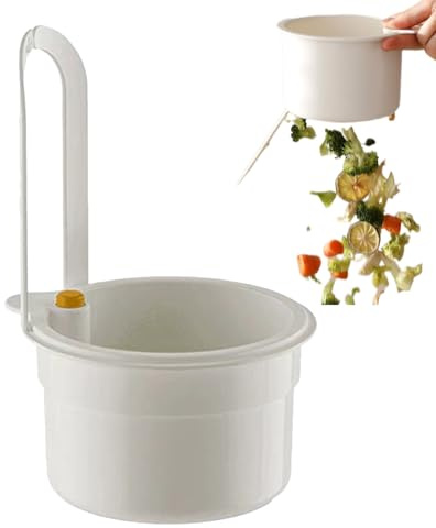 Canasta de drenaje del fregadero de la cocina - Cattador de alimentos del fregadero, canasta de colador de esquina, estante de lavado de vegetales | Pastelero de los organizadores de drenador de cocin