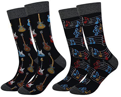 Cansok Calcetines de hombre de algodón novedad Calcetines de tripulación