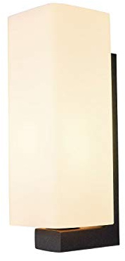 SLV QUADRASS, Indoor Wandaufbauleuchte, E27, schwarz