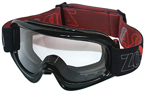 Zorax Schwarz Jugend Kinder Moto-Cross Brille Cub Motorrad ATV Schutz Brille Motorradbrillen