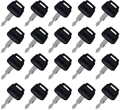 Disenparts YN50501010P1 3211070170 20Pcs Dallumage Clé Compatible avec Kobelco Pelle SK-8 SK200-1 SK200-3 SK200-5 SK200 Compatible avec New Holland Compatible avec Case Déquipement Lourd