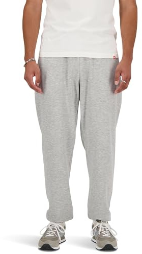 New Balance Herren Sport Essentials French Terry Trainingshose, Athletic Grey, X-Klein