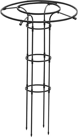 Rosensäule, Rankhilfe für Tomaten und Gurken, Metall, Stabil Wetterfest Garten Rankgitter Rankhilfe Ranksäule Metallsäule Gartensäule