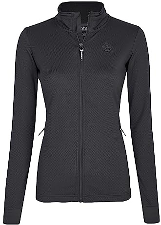 Eskadron Nicky Zip-Shirt Air Damen Jersey Zip-Jacket deepgrey REFLEXX 23 FS