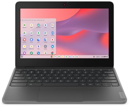 Lenovo 100e Chromebook Gen 4 MediaTek Kompanio 520 4GB RAM 32GB eMMC 11.6 inch Chrome OS Laptop Grey - 82W00003UK