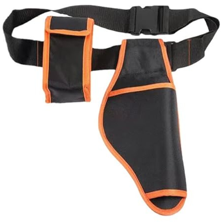 Morkite de Monedero de Herramientas Naranja + Negro de 3 Piezas Tijeras de JardíN Tijeras de Podar EléCtricas Tijeras EléCtricas de JardineríA Monedero PortáTil