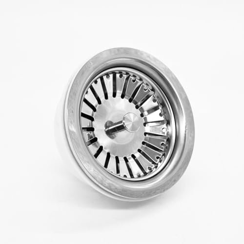 Kitchen Sink Plug Strainer | Thicken Stainless Steel Sink Plugs for UK Sinks | Fits Hole Diameter 78mm to 84mm | Durable and Easy to Use
