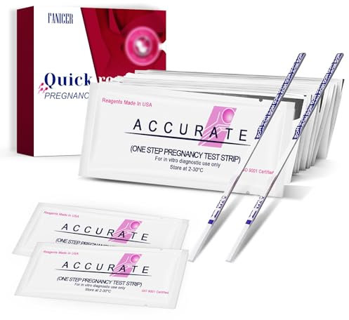 30 x Test di Gravidanza Precoce 10mIU/ml, Test ovulazione e Gravidanza, Rilevamento Precoce Ultrasensibile con Risultati Rapidi e Affidabili, Confidenziale e Facile da Usare