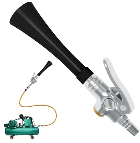 WIYETY Pistolet de nettoyage à air comprimé : pistolet à air, pistolet souffleur à air comprimé, 6-9,2 bars, pistolet à air comprimé haute pression, pistolets à air comprimé pour une élimination