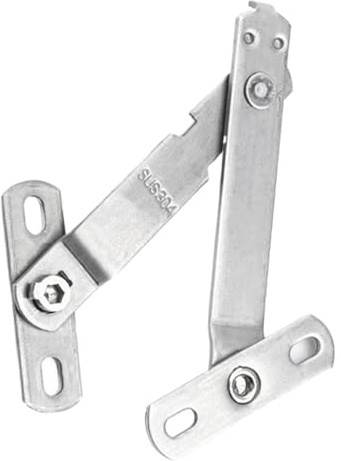 Serratura per finestra a battente, serratura per finestra, restrittore di sicurezza in acciaio, fermata per casa appartamento vetro camper