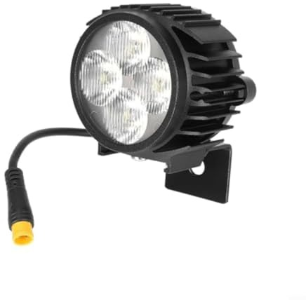 CNANRNANC Front Lamp Headlight For Kukirin For G2 Pro/G2 ProDB/G2 Max Electric Scooter Featuring Energy Efficient LED Light And 3 Pin Connector For Easy Setup And Night Safety