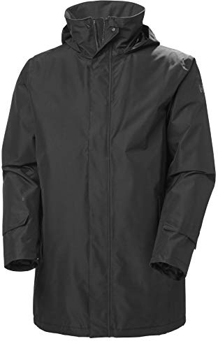 Herren Helly Hansen Dubliner Insulated Long Jacket, Schwarz, L