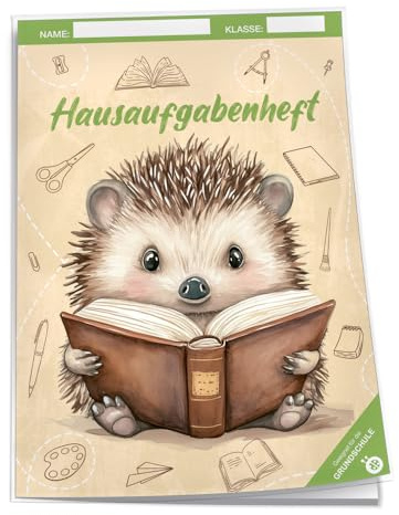 TRÖTSCH Hausaufgabenheft Grundschule Igel A5