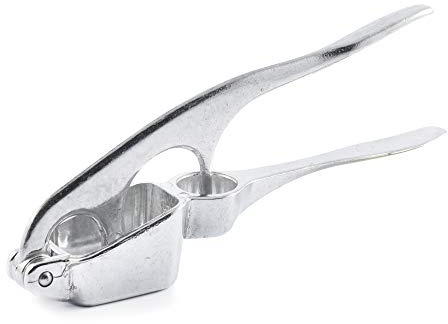 House Collection Presse-ail et dénoyauteur en aluminium chromé 17 cm