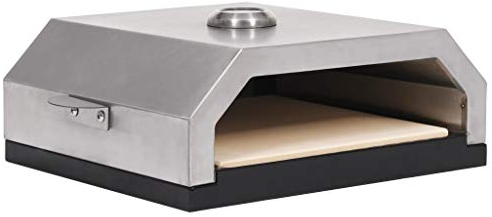 pedkit Horno de Pizza con Piedra de Cerámica para Barbacoa Carbón Gas