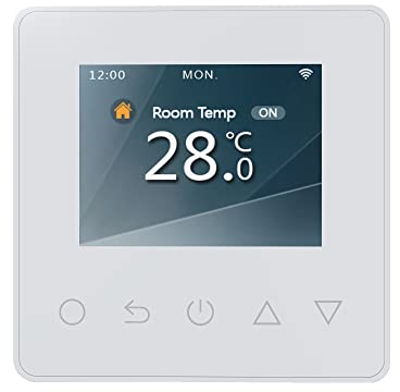 Underfloor Heating Thermostat Smart Temperature Controller Digital Proframmable Thermostat for Electric Floor Heating with WiFi