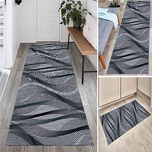 DXZ-Design Tappeto corridoio Tappeto Antiscivolo Lavabile Lungo Tappeto 100 cm 1,5 m 2m 250 cm 300 cm 4m 5m 6m Pavimento Tappetino, tappeti da Cucina Indoor (Size : 60x200cm)