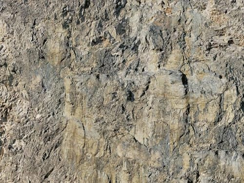 NOCH® Knitterfelsen® XL „Großvenediger“, Grautöne Felsstruktur, 61 x 34,5 cm für die Spurweiten H0, TT, N, 0