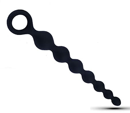 Dispositivo di allenamento per uomo SM Giocattoli sessuali Silicone Sette perline Pull Bead Plug anale Dispositivo di masturbazione femminile per unisex Giocattoli adulti del sesso