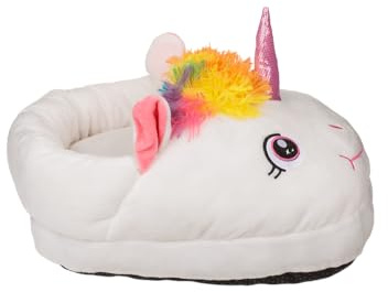 Kuschel-Fusswärmer, Einhorn, 100% Polyester, 35 x 28 cm, 6 Stück im Polybeutel vakuumiert