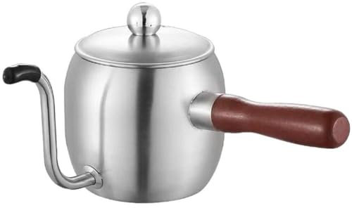 Glixoft Cafetera Manual De 500ml con, Prensa De Café De Acero Inoxidable, Tetera, Accesorios De Cocina para Viajes En Casa Y Camping