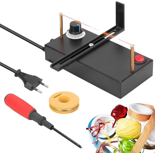 Máquina cortadora de cinta,Cortador de hilo de corte con correa de nailon calentado 600 grados | Cortador de cinta eléctrico, máquina cortadora ajustable para nailon, correas, trenzas
