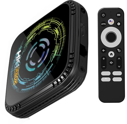 Android 14.0 Wifi 6.0 HK1 Box H8X H728 with 4GB RAM 64GB ROM Dual Wi-Fi 2.4G/5.8G, BT 5.0 LAN 1000M / H.265/ BT/ USB3.0