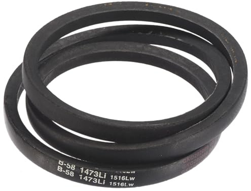sourcing map 3Pcs B58 Classic Wrapped V-Belt, 61 Outside Circumference