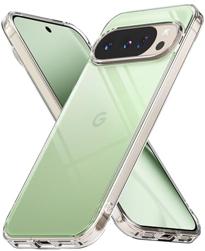 Ringke Fusion Compatibile con Cover Pixel 10 Pro XL, Calza Perfetta, Custodia Trasparente e Antiurto Protettiva Robusta con e Ottima Grip - Clear