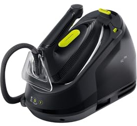 Braun CareStyle 3 - Ferro da Stiro a Caldaia, Compatto e Veloce, Vapore 130g/min, Tecnologia DoubleSteam, Serbatoio removibile da 1,8 L, Riscaldamento Rapido, 2200W, Sostenibile, Nero (IS3257BK)