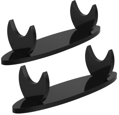 Cabilock 2piezas Soporte Para Instrumentos De Exhibición Soporte De Escritorio Para Flautas Almacenamiento Portátil Para Instrumentos Musicales Para Salas De Ensayo y Clases De Música