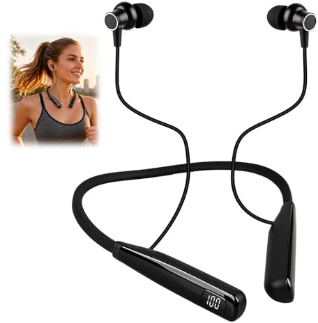 Neckband Bluetooth headphones 5.3 Wireless 100H Playtime IPX6 Sweatproof