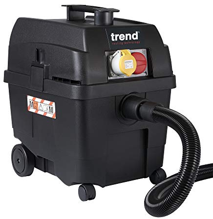 Trend M-Class Wet & Dry Extractor, Auto-Start, Power Take Off, 800W, 110V | Wet And Dry M-Class Dust Extraction With Auto-Start And Power Take Off For 110V Sites, T35AL