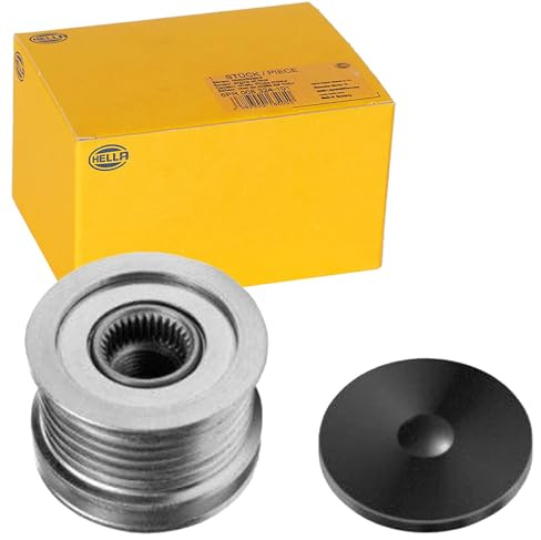 HELLA 9XU 358 038-171 Generatorfreilauf - Gewindemaß: M16x1,5 | Kompatibel mit: CHRYSLER PT CRUISER, JEEP GRAND CHEROKEE II, MERCEDES-BENZ C-CLASS, C-CLASS, C-CLASS Coupe, C-CLASS T-Model