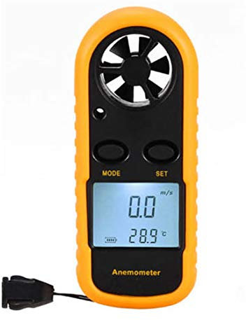 Ventamundi Anémomètre numérique de poche windsurf