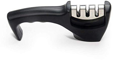 XINGYU Manual knife sharpener 3 stages diamond steel ceramic coated knife sharpener kitchen sharpening tools Dropshipping,8x5x20.5cm