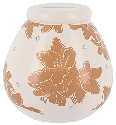 Pot of Dreams Save & Smash Money Pot - Fleur and Birds