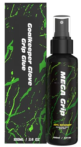 JFSLiF Sports product tackifier,Goalkeeper Gloves Grip Spray, Grip Spray, MSDS Certified Goalkeeper Glove Adhesive, 100 ml