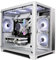 ionz Gaming PC - Desktop Computer, Ryzen 5 5600, NVIDIA RTX 5060,16GB RGB RAM, 1TB NVMe SSD, 240mm AIO Liquid Cooling, Windows 11, 600W 80+ PSU, WiFi, White - KZ-900
