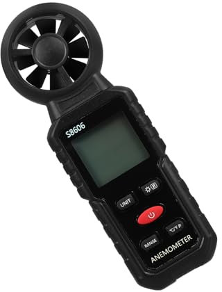 Abaodam Handheld Digital Anemometer Präzises Windmessgerät Für Outdoor-aktivitäten Und Laboranwendungen Tragbar Robust Hochgenauen Sensoren Für Zuverlässige Messungen
