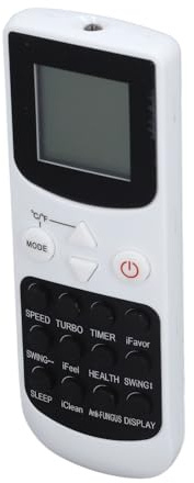 Saluaqui Sostituzione del Telecomando Universale del Condizionatore d'aria per Clima Subtropico Reale AUX | Compatibile con RC F23HN | Materiale Addominali Superiore per Impugnatura Confortevole |