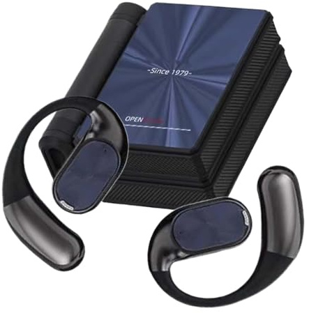 Auricolari Wireless,Cuffie Impermeabili | Auricolari Wireless Per Telefono Con Antirumore E Custodia Pieghevole Doppia - Per Casa, Studio, Sport, Allenamento, Palestra, Lavoro, Musica