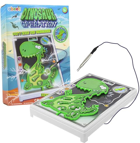 Abeec Dinosaurier-Operation - Spiel für Jungen und Mädchen ab 6 Jahre - Dinosaurier-Spielzeug