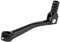 Qiilu Palanca de Cambio Plegable Aleación de Aluminio CNC Dirt Bike ATV Palanca de Cambio de Marcha para 4 Tiempos Dirt Bike Pit Bike Motocicleta(Negro)